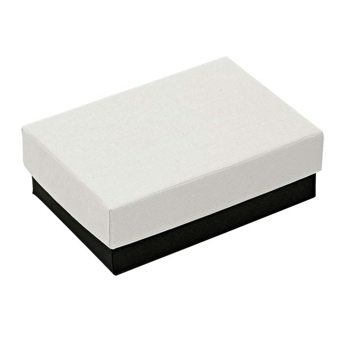 Black & White Paper-Covered Gift Box