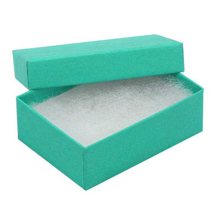 Tropical Blue Paper-Covered Gift Box