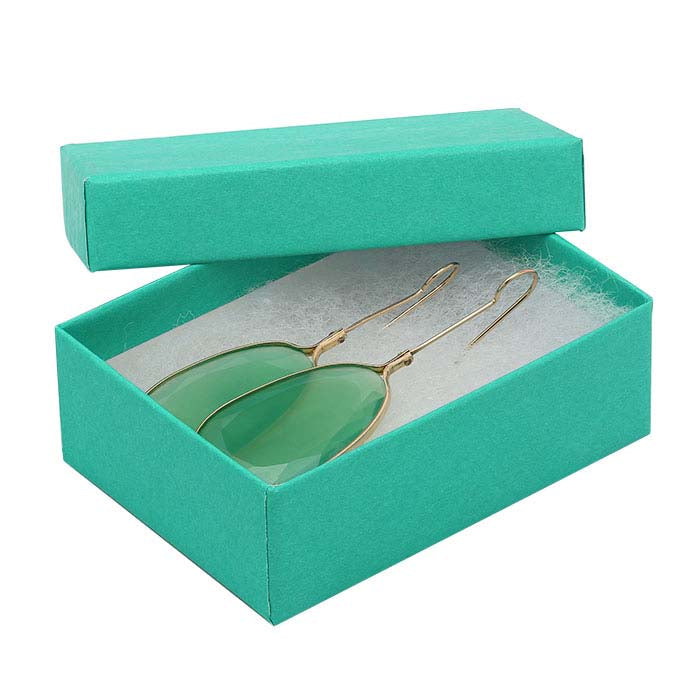 Tropical Blue Paper-Covered Gift Box