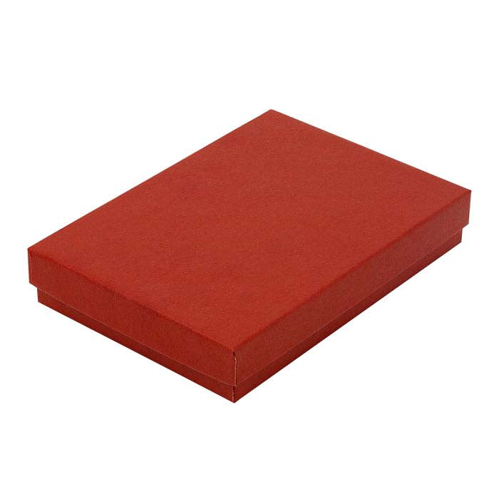 Brick Red Recycled-Paper Gift Box