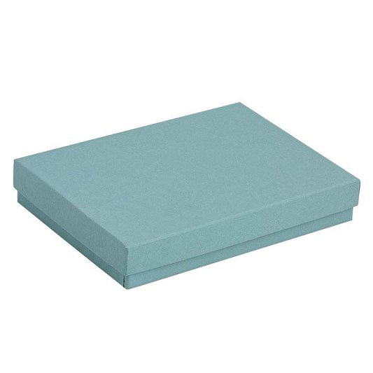 Jūros putos perdirbto popieriaus dovanų dėžutė, 133,35 mm x 95,25 mm x 22,22 mm