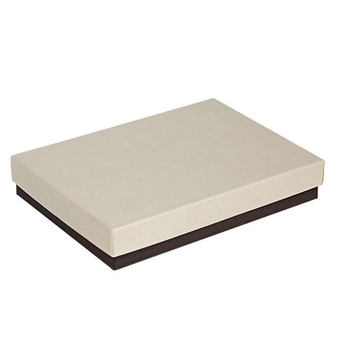 Coffee Shop Coffee & Cream Recycled-Paper Textured Gift Box