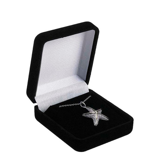 Flocked Velour Pendant Gift Box