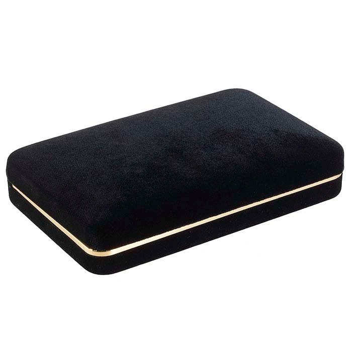 Black Soiree Velvet Necklace Gift Box