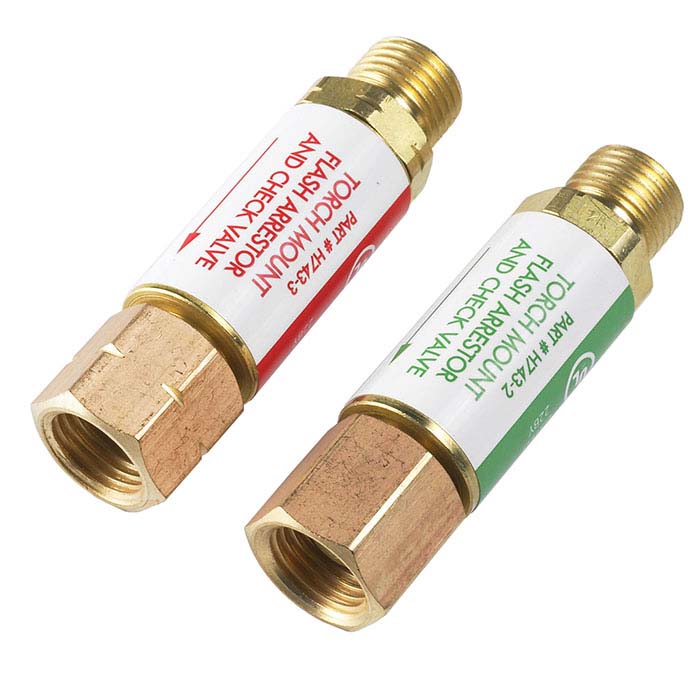 Smith Flashback-skyddsats, fackelmontering