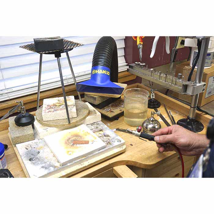 HAKKO Rökutsugningssystem med kanalset