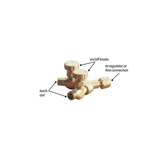 Smith Two-Hose Y-Manifold for Fuel