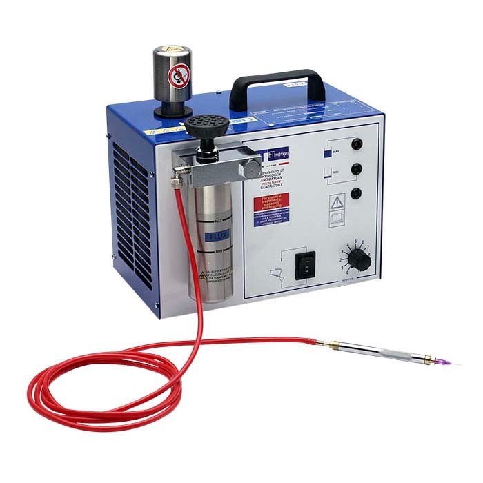 מערכת ריתוך מימן עם לפיד יחיד