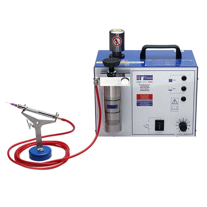 מערכת ריתוך מימן עם לפיד יחיד