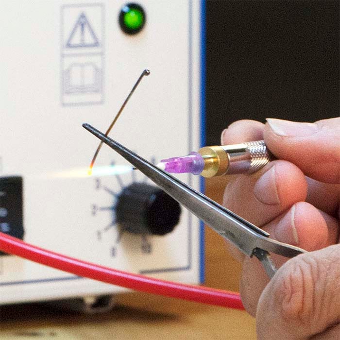 מערכת ריתוך מימן עם לפיד יחיד