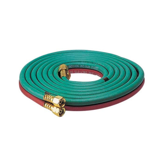 Dual Long-Life Grade R Fuel Torch Hose, 'B' Fittings