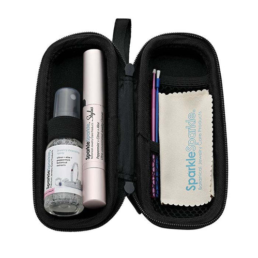 Sparkle Sparkle® Jewelry Cleaner Stylus Travel Set, Leopard