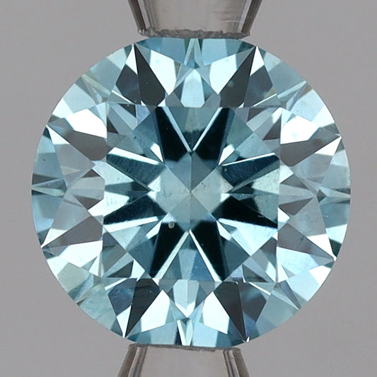 Lab-Grown Diamond 1ct, Round, Green, VS2