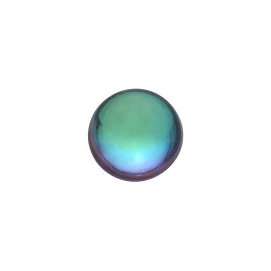 Azotic® Galazio Blue Topaz 6mm Round Cabochon