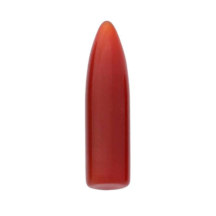 Carnelian 22 x 6mm Bullet Cabochon