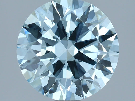Lab-Grown Diamond 1.95ct, Round, Green, SI1