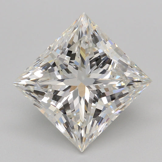 Lab-Grown Diamond 3.63ct, Princess, H, VS2