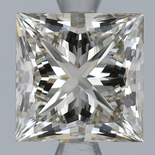 Lab-Grown Diamond 2.11ct, Princess, J, VVS2