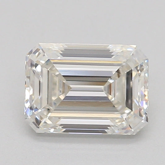 Lab-Grown Diamond 0.51ct, Emerald, H, VVS2