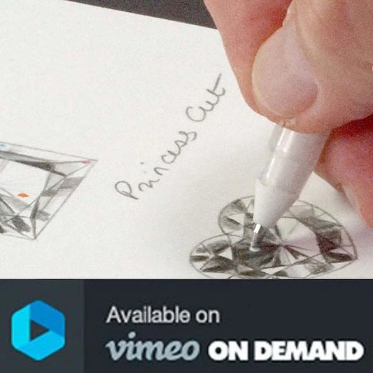 Jewelry Design in Colored Pencils with Rémy Rotenier, Streaming Video