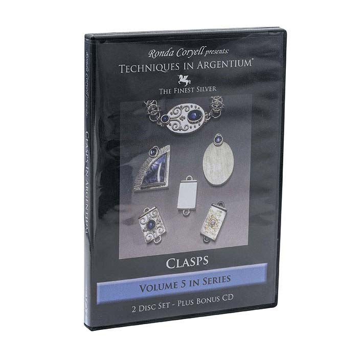 Techniques in Argentium®: Clasps, Volume 5, DVD