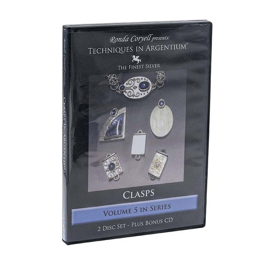 Techniques in Argentium®: Clasps, Volume 5, DVD