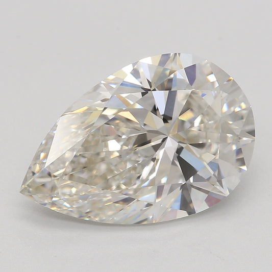 Lab-Grown Diamond 2.51ct, Pear, H, VS1