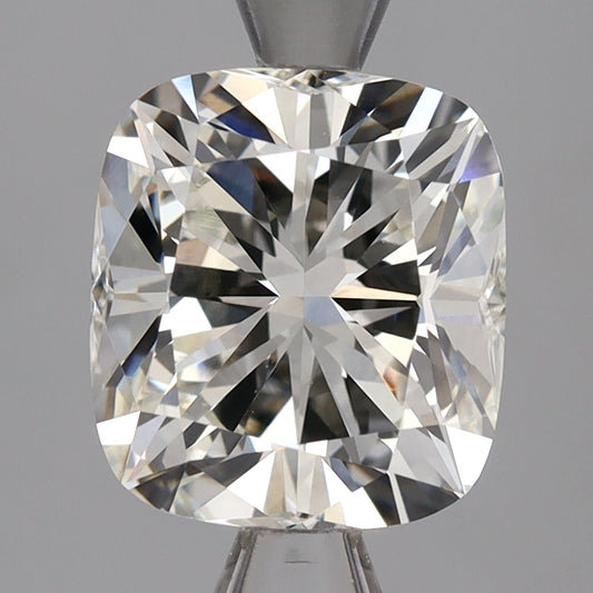 Lab-Grown Diamond 2.55ct, Cushion Mod, I, VVS2