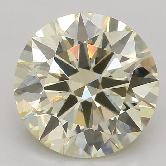 Lab-Grown Diamond 1.27ct, Round, Yellow, VS1