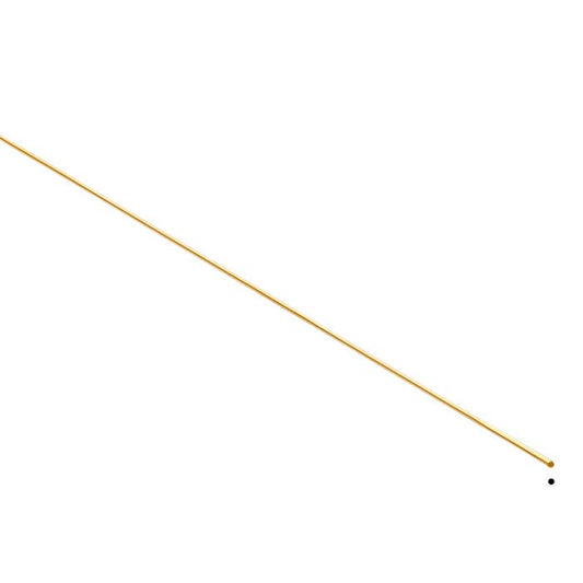 14K Yellow Gold Heat-Treatable Round Wire, 0.51mm, Soft