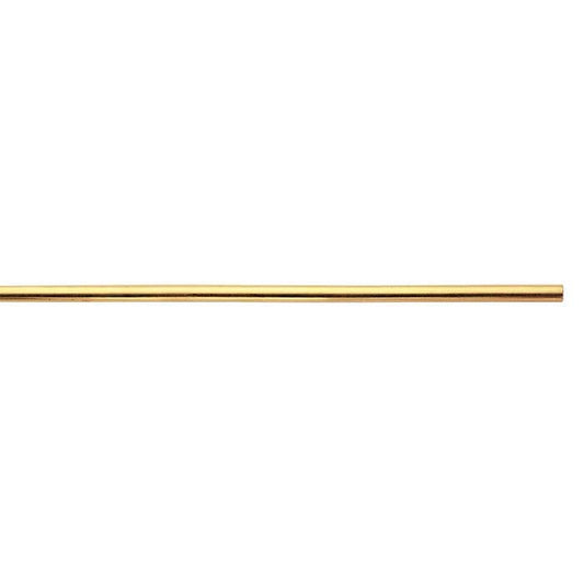 14K Yellow Gold Half-Round Wire, Dead-Soft