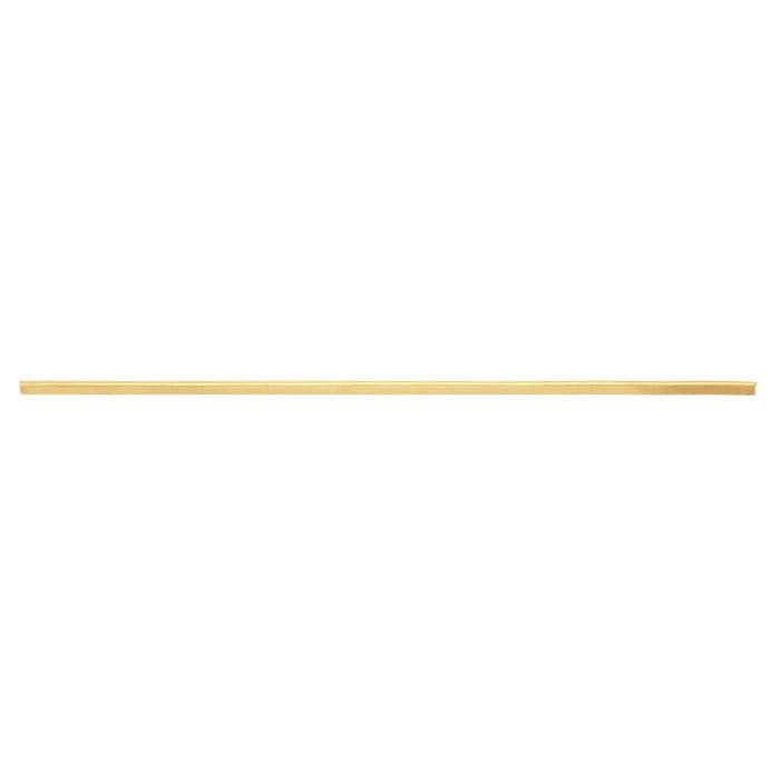 14K Yellow Gold #8 Triangle Wire, Dead-Soft