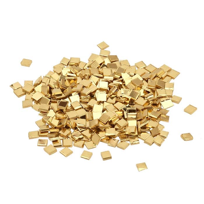 14K Plumb Yellow Gold Chip Solder