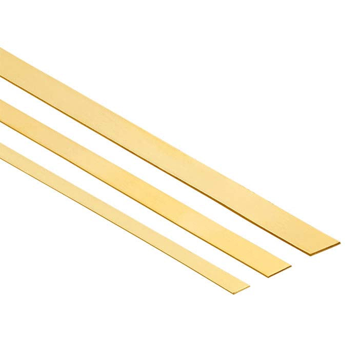 14K Yellow Gold 4.76mm Strip, 0.40mm, Dead-Soft