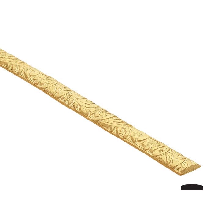 14K Yellow Gold Pattern Wire, Dead-Soft