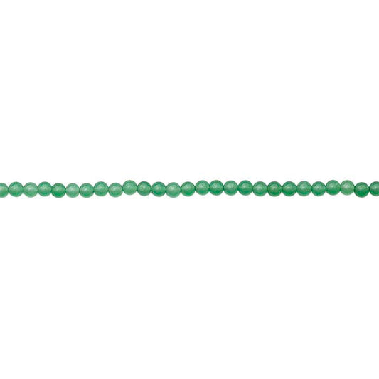 Green Aventurine 4mm Round Bead Strand