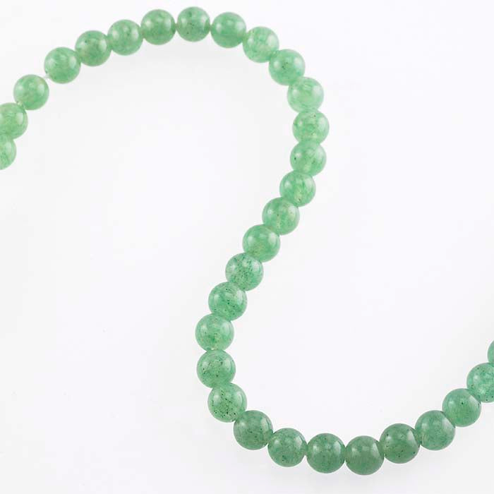 Green Aventurine 6mm Round Bead Strand