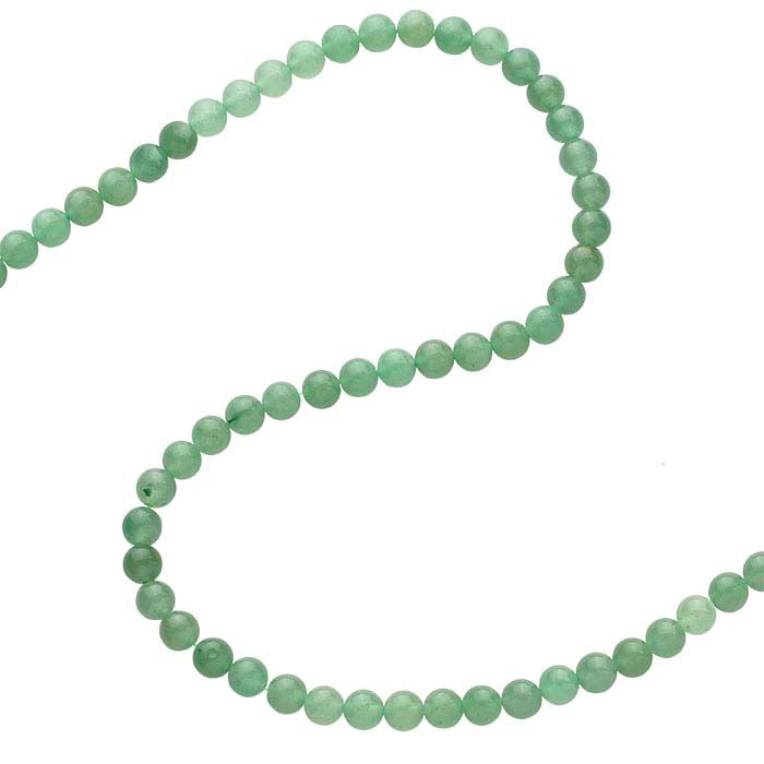 Green Aventurine 8mm Round Bead Strand