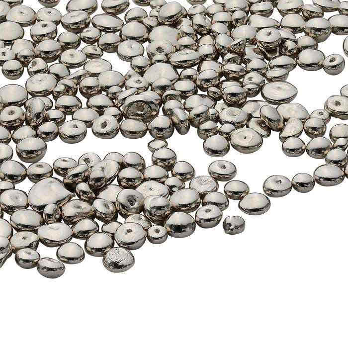 De-Ox 14K White Gold Casting Grain, Ultra Nickel White