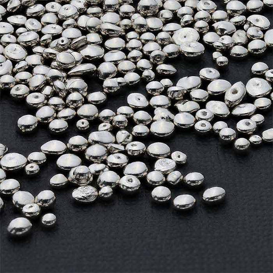 De-Ox 14K White Gold Casting Grain, Ultra Nickel White