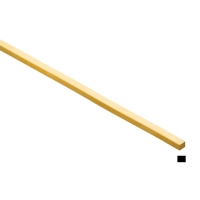 10K Yellow Gold Square Sizing Stock, 1/2-Hard