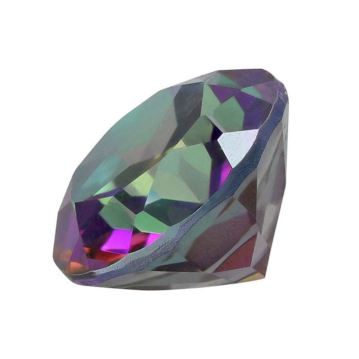 Azotic Green Mystic™ Topaz Oval Faceted Gemstone