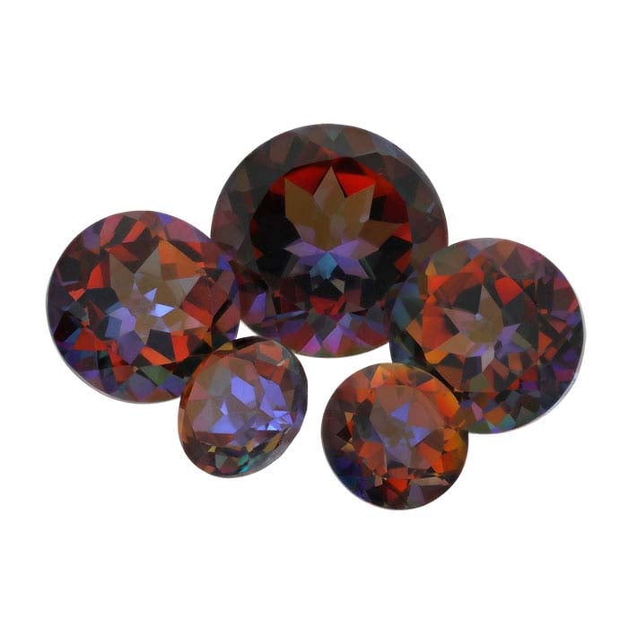 Azotic Cosmopolitan Mystic™ Topaz Round Faceted Gemstone