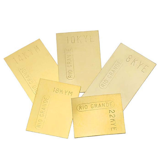 18K Plumb Gelbgoldblech Lötzinn, 0,25 mm, Mittel