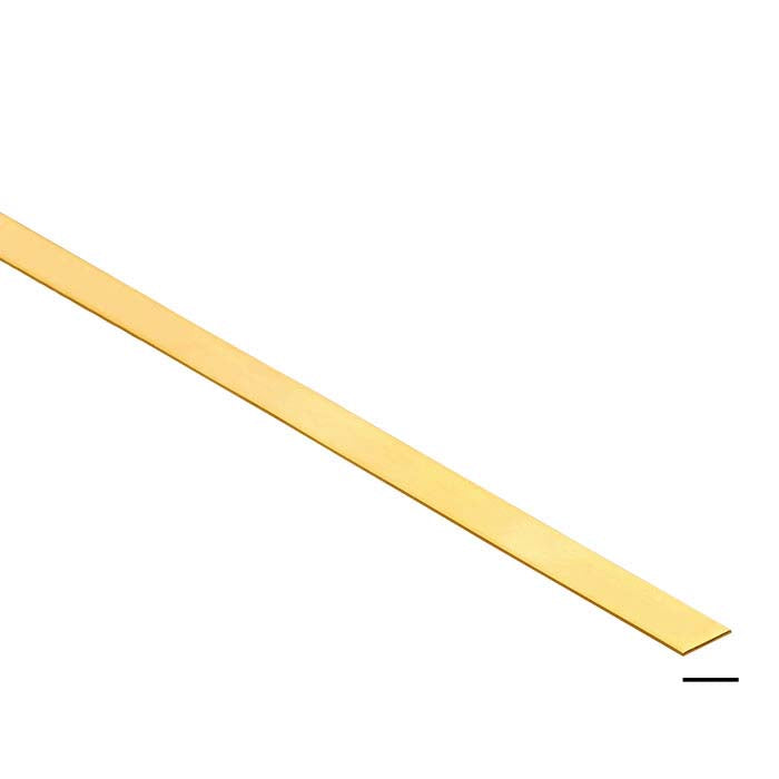18K Yellow Gold Strip, Soft