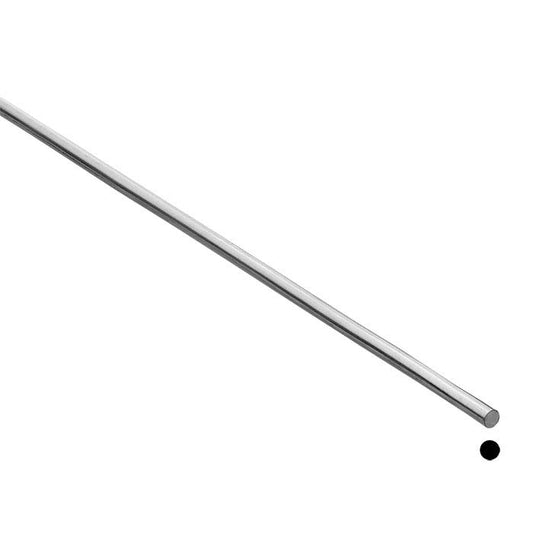 18K Palladium White Gold Round Wire, 0.81mm, Dead-Soft
