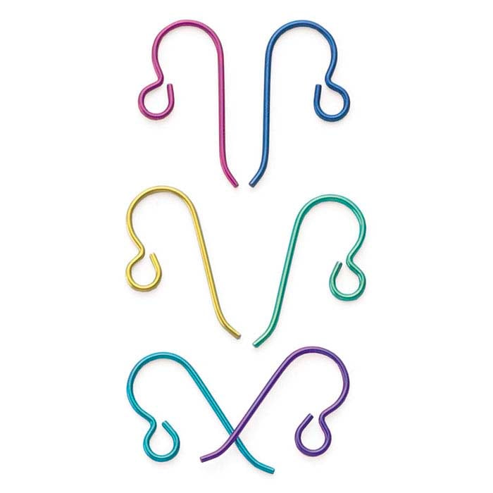 Niobium Ear Wire Assortment