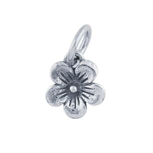 Sterling Silver Cherry Blossom Charm