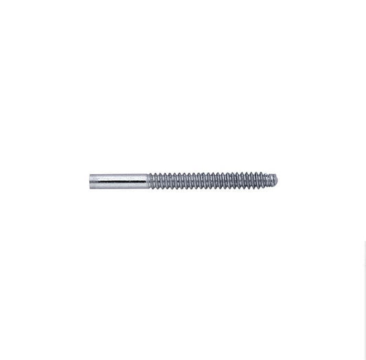 Sterling Silver 0.91mm x 11.11mm Threaded Ear Post