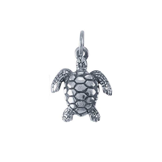 Sterling Silver Sea Turtle Charm